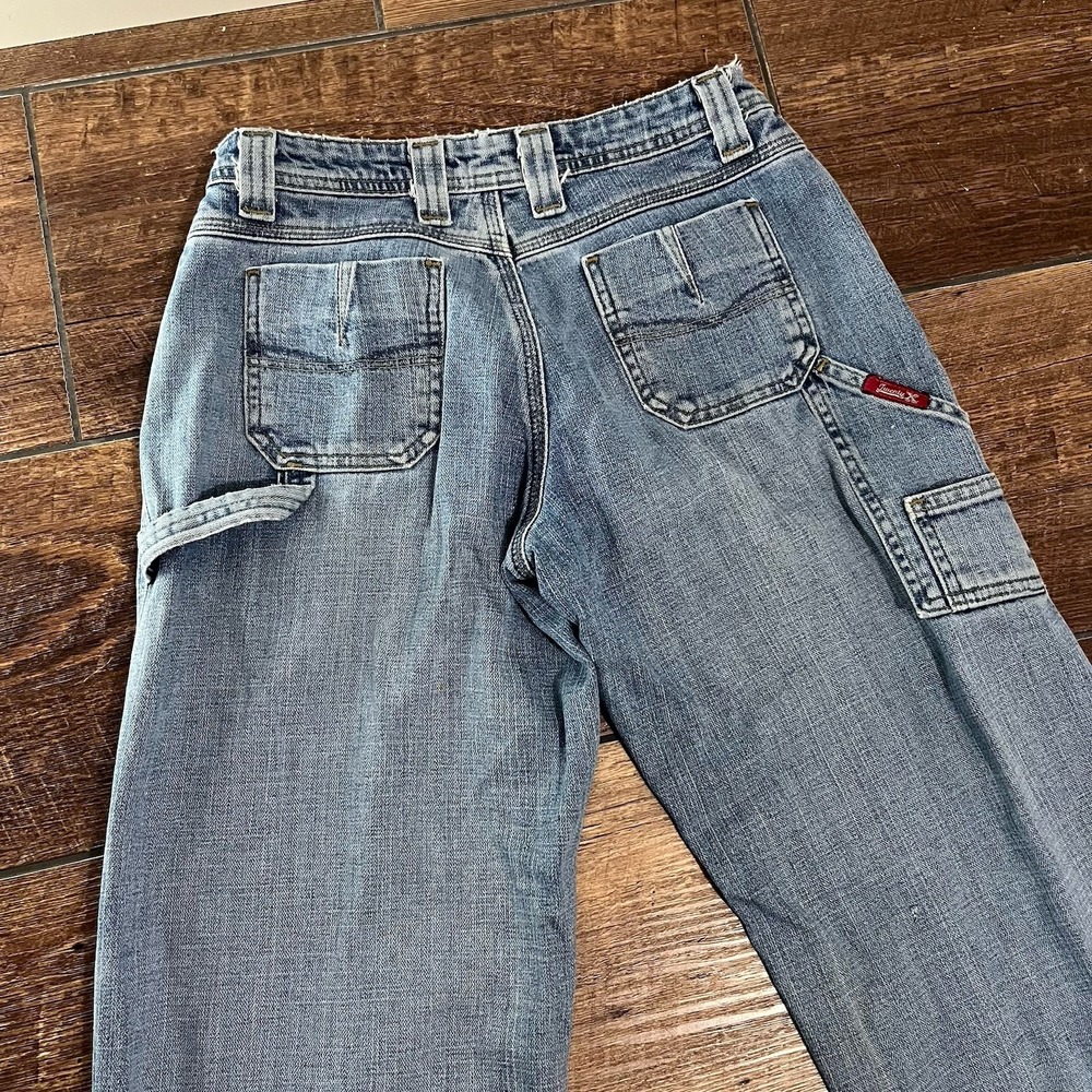 Cruel Jackson 20X Girl 1/2X34 Low Rise Denim Jeans Carpenter Vintage Y2K 90s - Picture 13 of 13